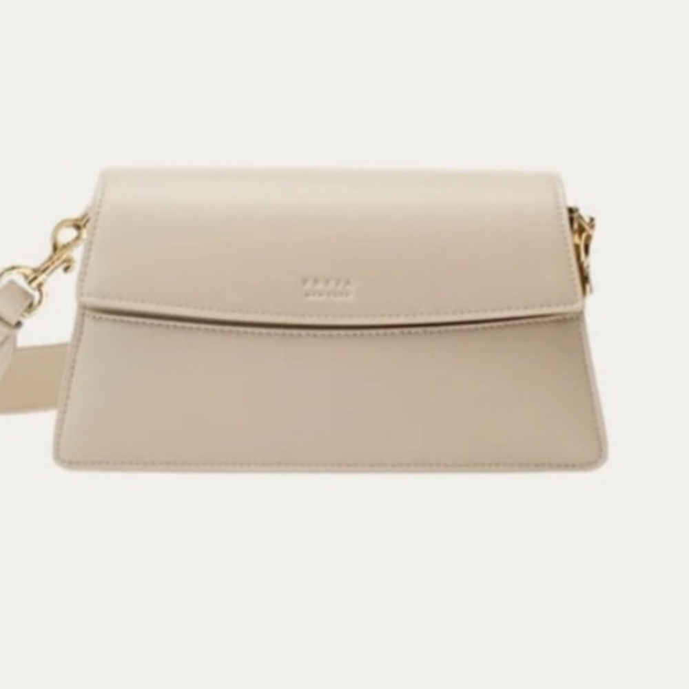 Freja Mini Shoulder Crossbody Bag In Oat - Picture 2 of 6